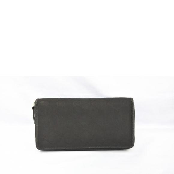 Gucci Wallet Canvas Long GG - Picture 1 of 8